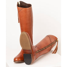 Load image into Gallery viewer, Rievaulx Rydale Spanish Riding Boots Tan
