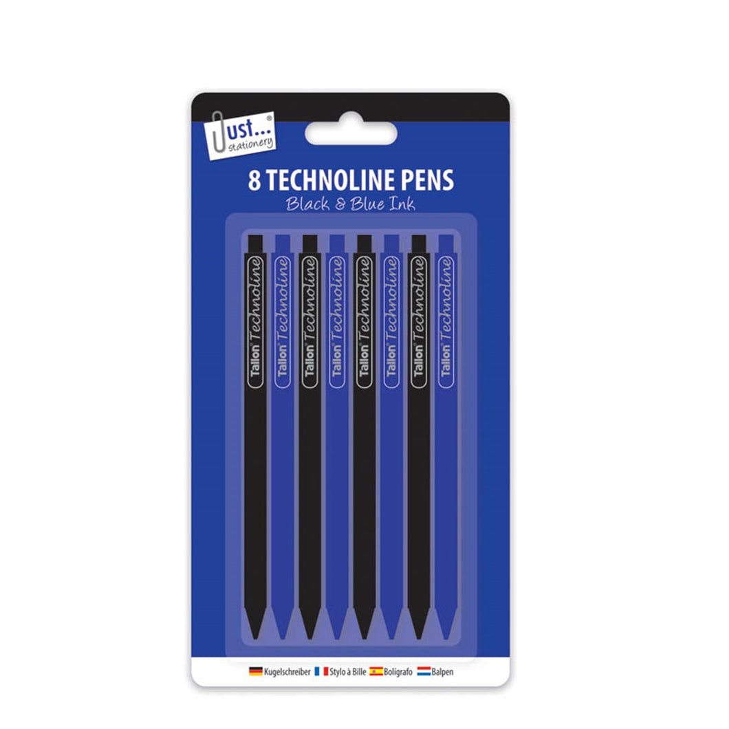 Technoline Pens 8 Pack