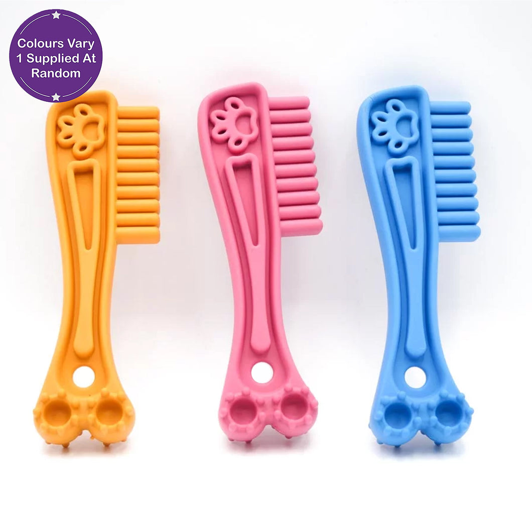 Tooth Brush Shaped Recycled Dog Toy Assorted