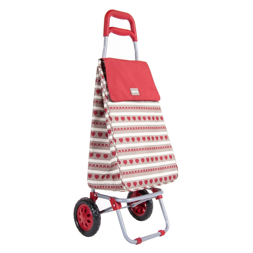 Bistro Hearts Shopping Trolley