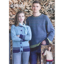 Load image into Gallery viewer, Sweater &amp; Cardigan Wendy 5990 Knitting Pattern
