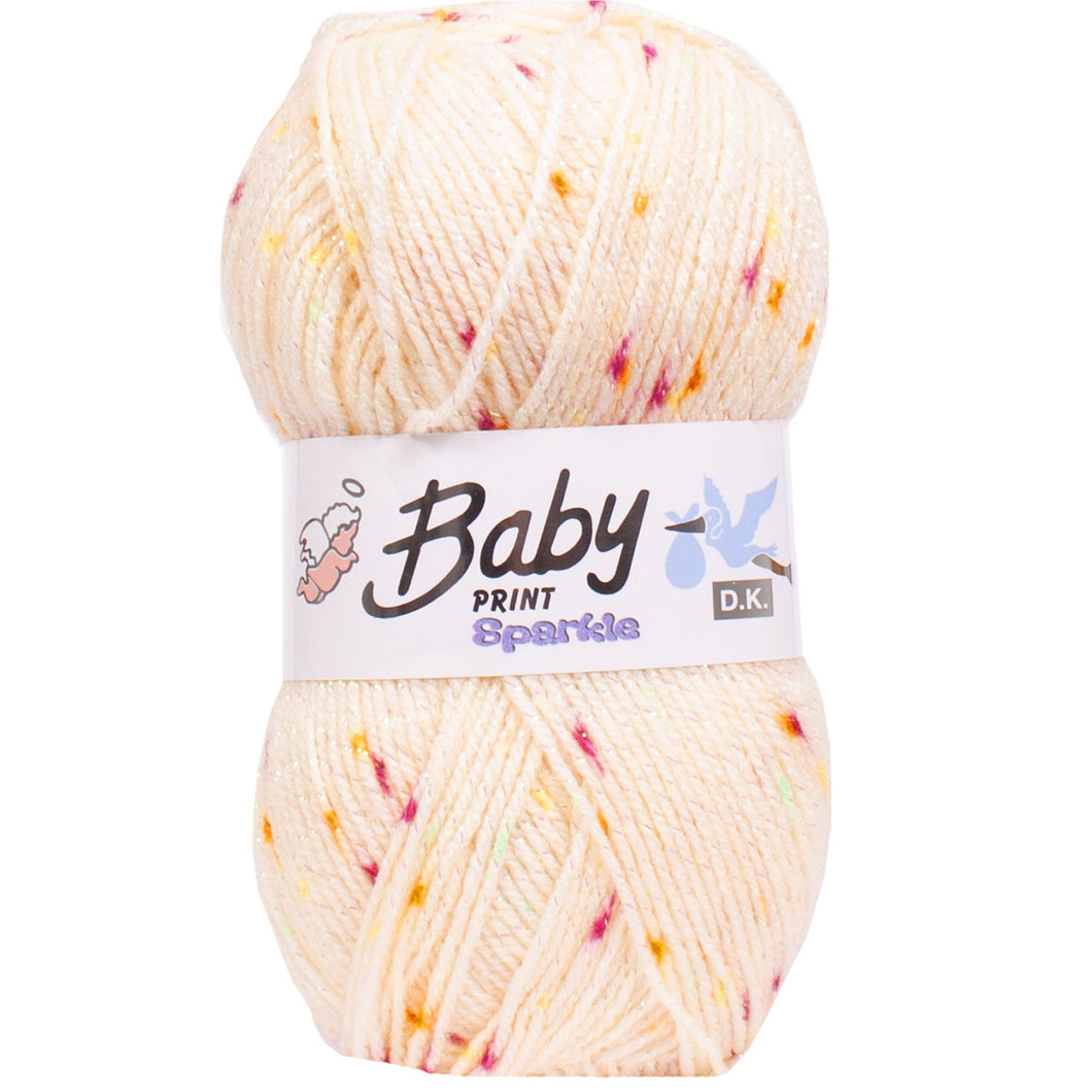 Baby Print Sparkle Wool