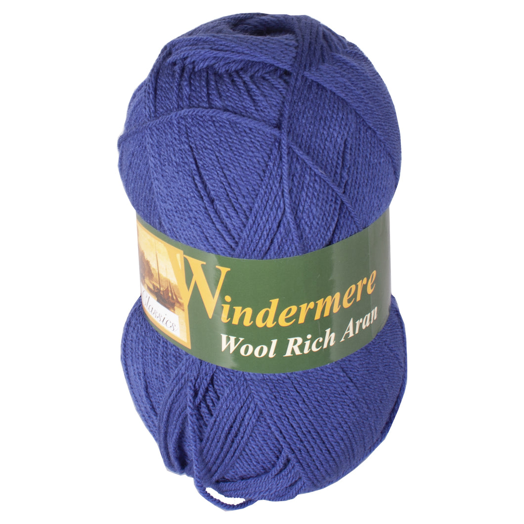 Loweth Windermere Wool Rich Aran Yarn 400g