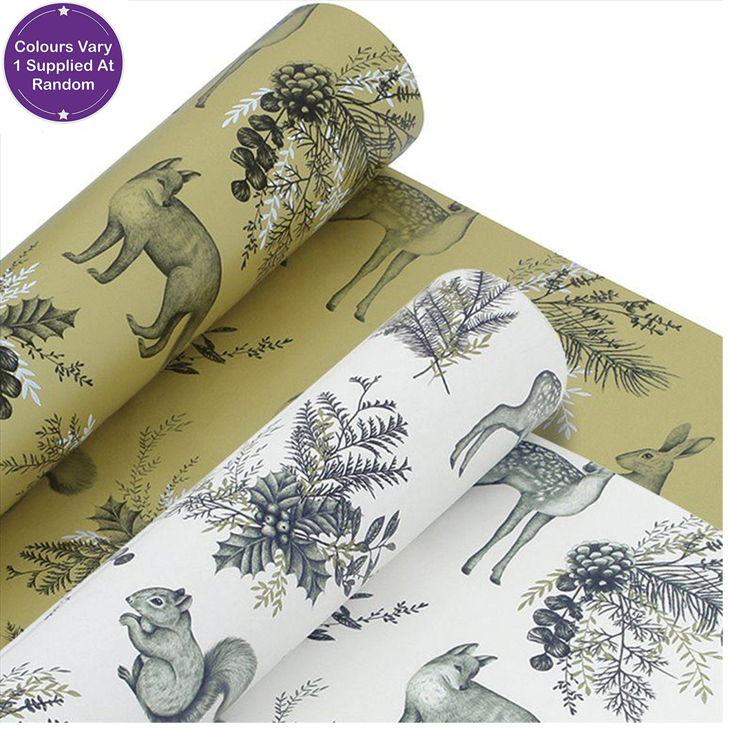 Tom Smith Enchanted Forest Luxury Gift Wrap 4m