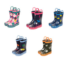 Load image into Gallery viewer, patterned-junior-wellies
