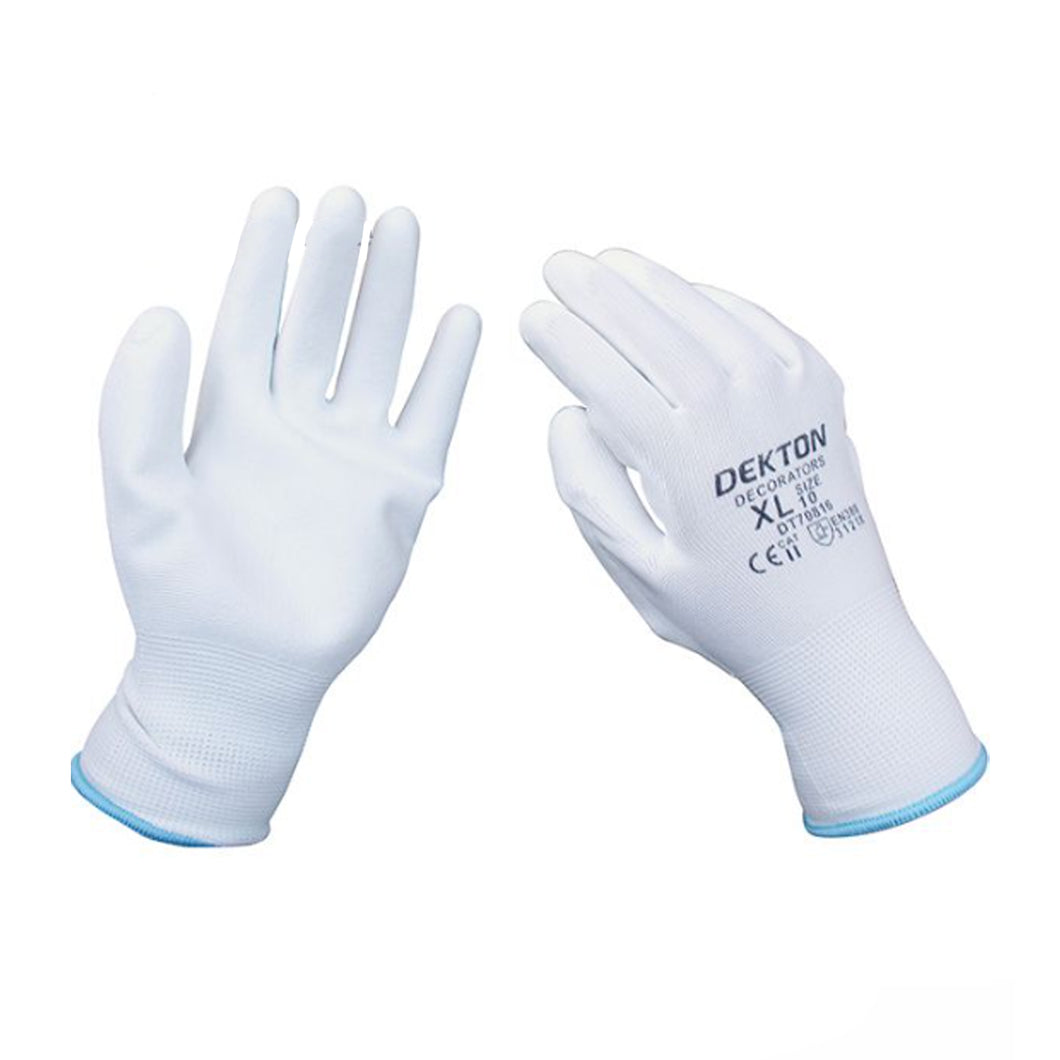 Dekton Decorators Gloves PU Coated 10/XL