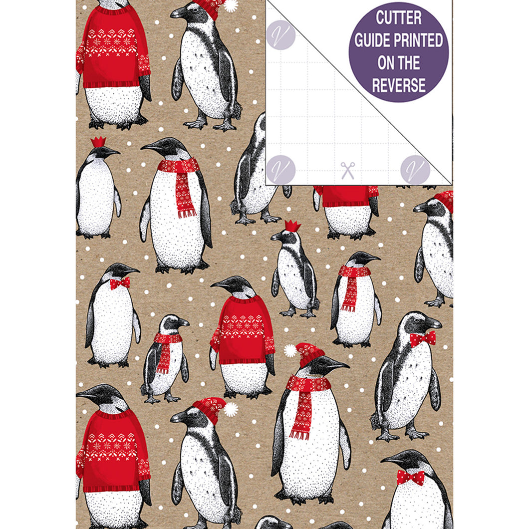 Christmas 'It's Cold Outside' Wrapping Paper 3 Metres