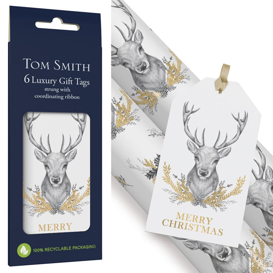 Tom Smith Enchanted Forest Luxury Gift Tags 6 Pack