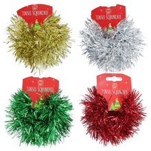 Load image into Gallery viewer, Tinsel Hair Scrunchie Assorted
