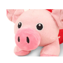 Load image into Gallery viewer, Zoon Plush Pig In Blanket PlayPal Dog Toy 20cm
