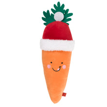 Load image into Gallery viewer, Zoon Santa Carrot Dog Toy
