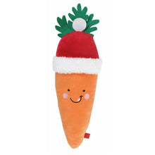 Load image into Gallery viewer, Zoon Jumbo Santa Carrot Dog Toy
