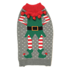 Load image into Gallery viewer, Zoon Merry Elf Dog Jumper

