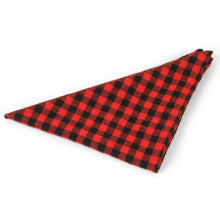 Load image into Gallery viewer, Zoon Red Check Beau Bandana S/M
