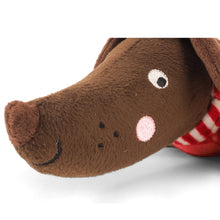 Load image into Gallery viewer, Zoon Festive Frankie Sausage PlayPal - Large
