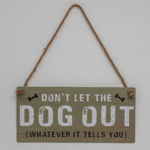 Load image into Gallery viewer, Zoon PetFun Pampered Doggy Sign

