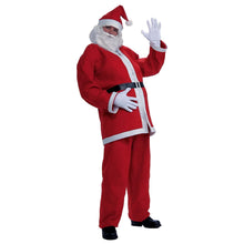 Load image into Gallery viewer, Man wearing a full Santa costume
