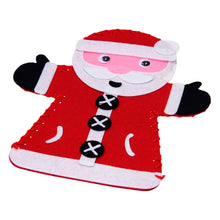 Load image into Gallery viewer, Completed make your own Santa hand puppet
