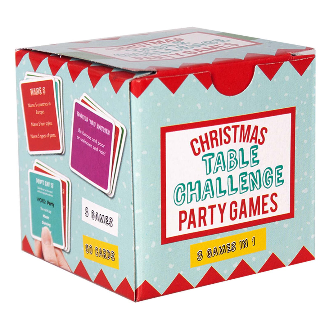 3 in 1 Christmas party games