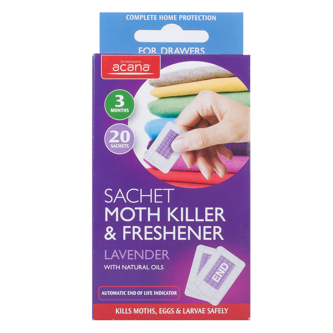 Lavender Moth Sachet Killer & Freshener
