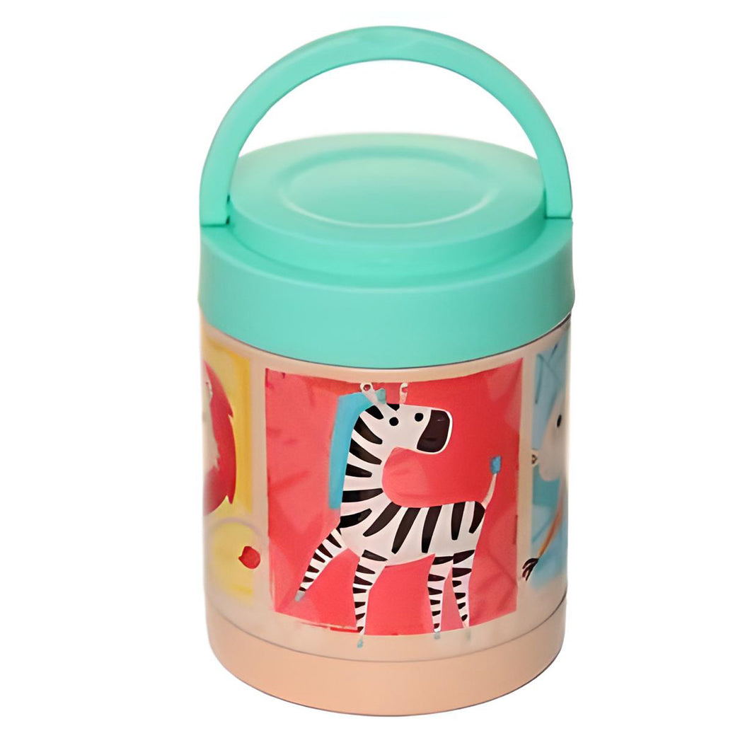 Zooniverse Lunch Snack Pot Insulated Steel