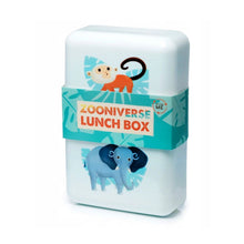 Load image into Gallery viewer, Puckator Zooniverse Lunch Box With Elastic Strap
