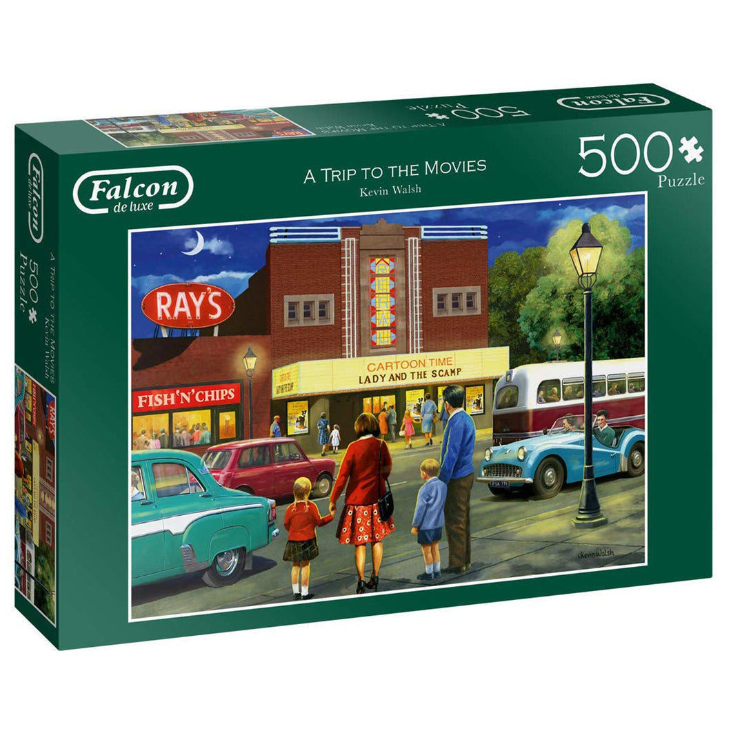 A Trip to the Movies 500pc Jigsaw