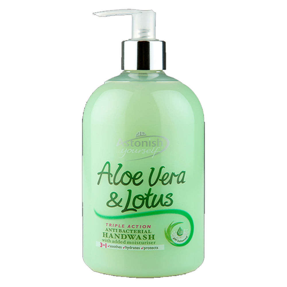 Astonish Protect + Care Antibacterial Hand Wash Aloe Vera 650ml