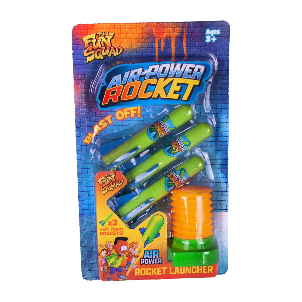 Air Powered Stomp Rocket Launcher