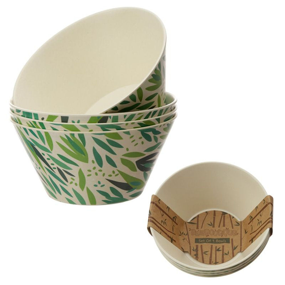 Willow Bamboo Composite Reusable Bowls 4 Pack