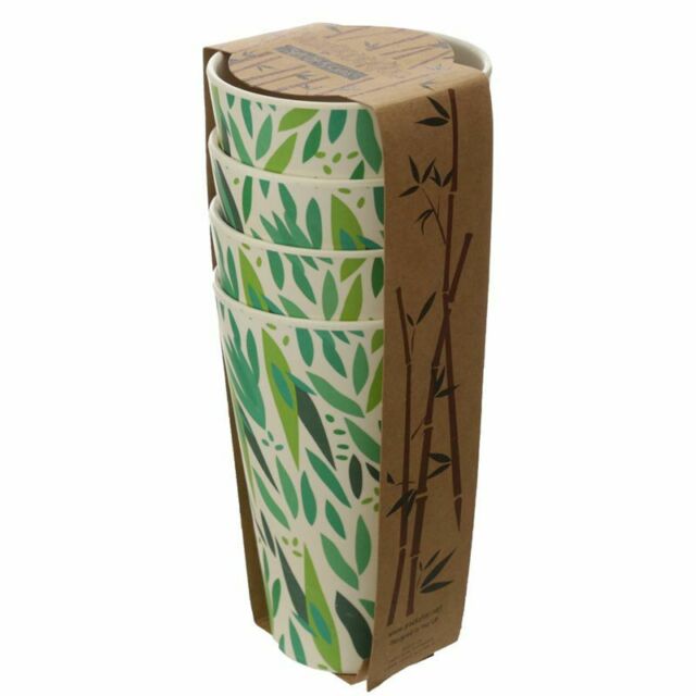 Willow Reusable Bamboo Cup 4 Pack