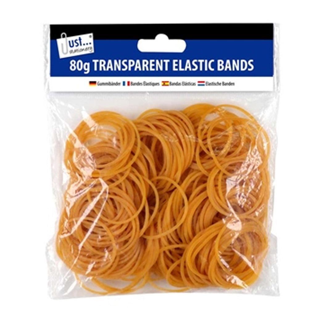 Tallon Transparent Elastic Bands 80g