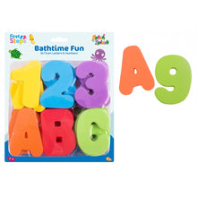 Load image into Gallery viewer, First Steps Foam Letters &amp; Numbers 36 Pack
