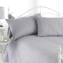 Load image into Gallery viewer, Embossed Parisienne Bedspread &amp; 2 Pillow Shams