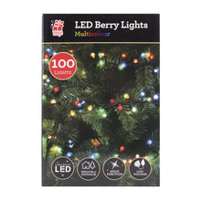 Load image into Gallery viewer, Cluster Of Multi Coloured Festive Berry LEDs