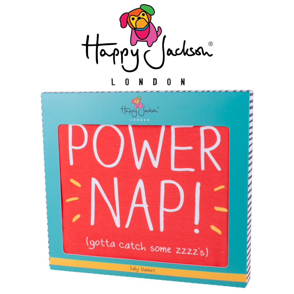 Happy Jackson Power Nap Baby Blanket