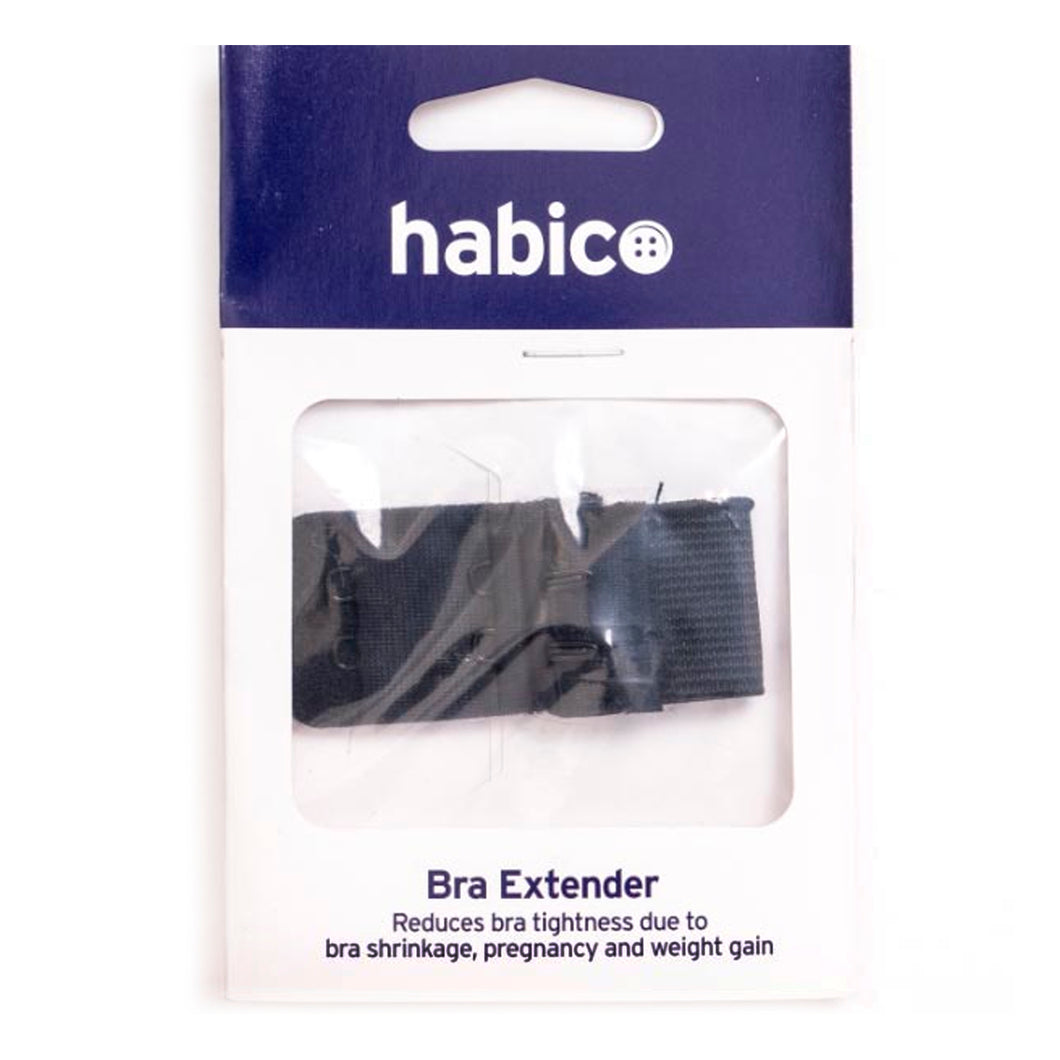 Habico Black Bra Extenders 30mm/1.125