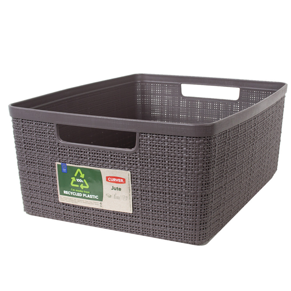 Curver Recycled Plastic Studio Baskets 12 Litre