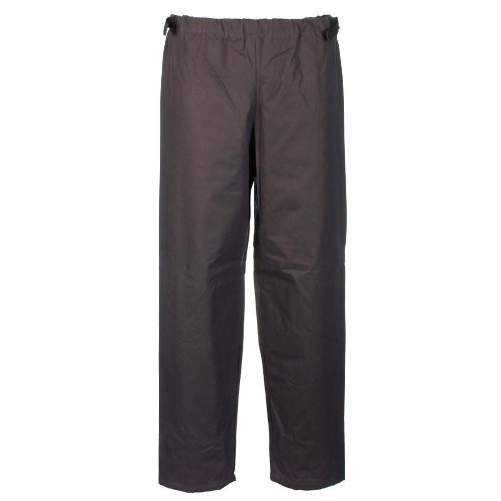 Waxed Cotton Overtrousers brown