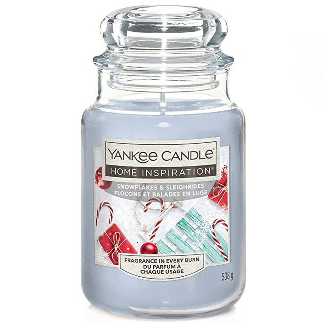 Yankee Candle Snowflakes & Sleighride 538g