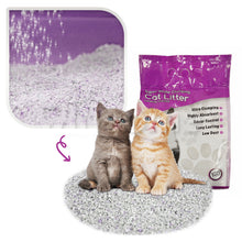 Load image into Gallery viewer, White Clumping Lavender Scented Cat Litter 3Ltr

