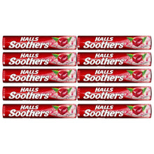 Load image into Gallery viewer, Halls Soothers Cherry 1, 10, 20 Packs

