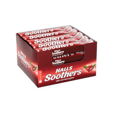 Load image into Gallery viewer, Halls Soothers Cherry 1, 10, 20 Packs

