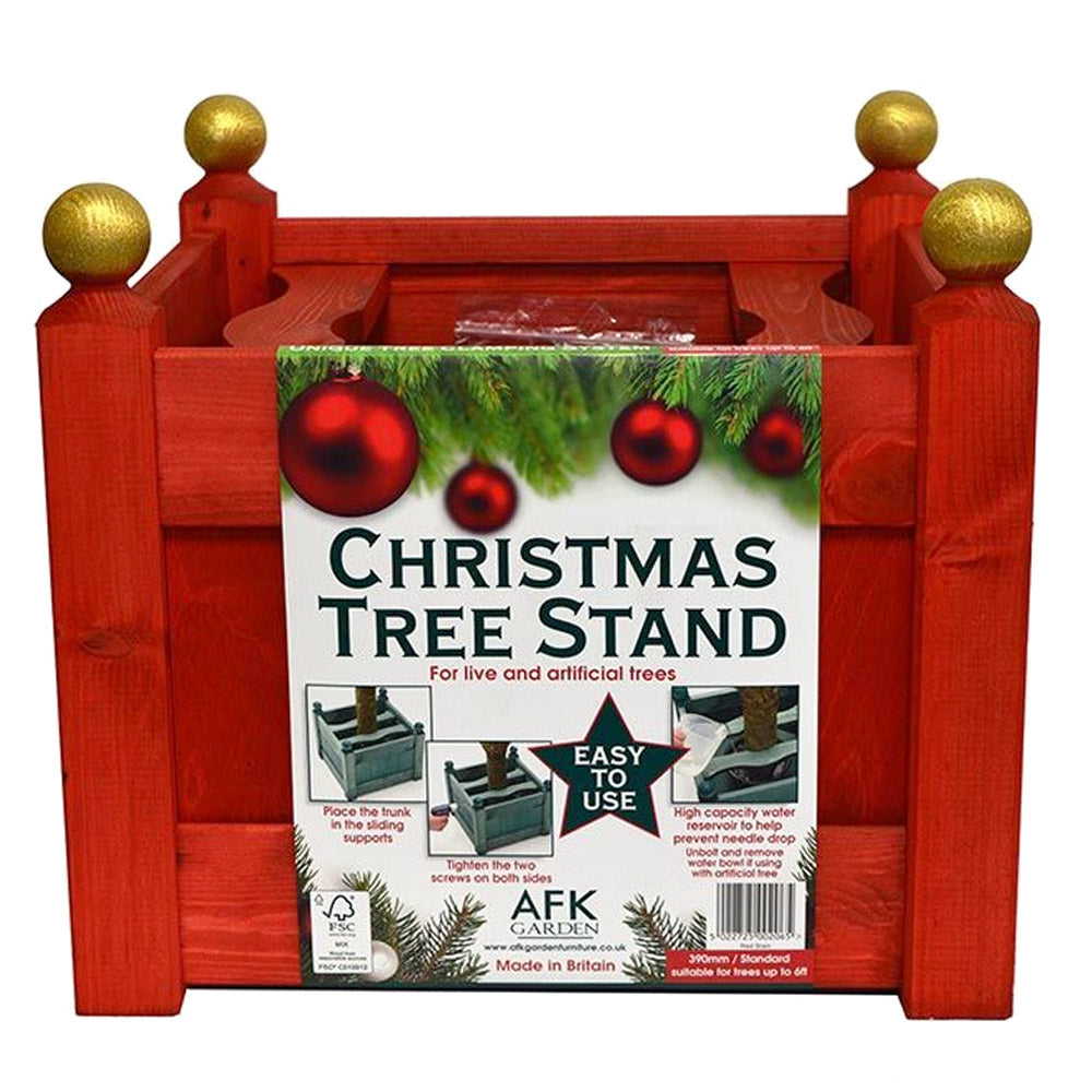 Wooden Real Christmas Tree Stand (39cm)
