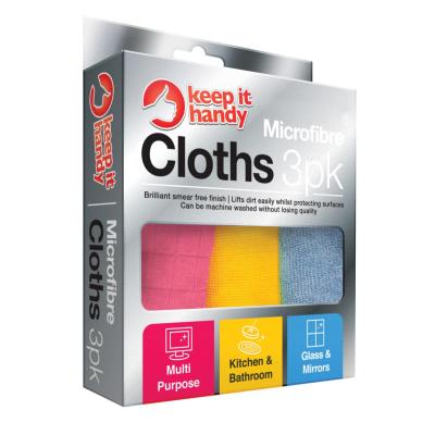 Keep It Handy MicroFibre Cloths 3pk