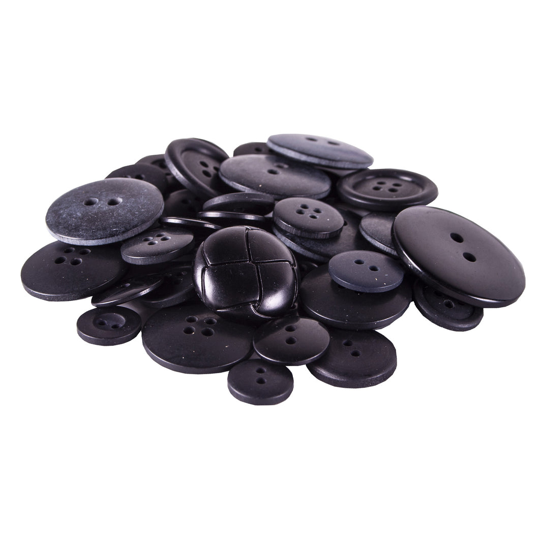 Black Coloured Buttons