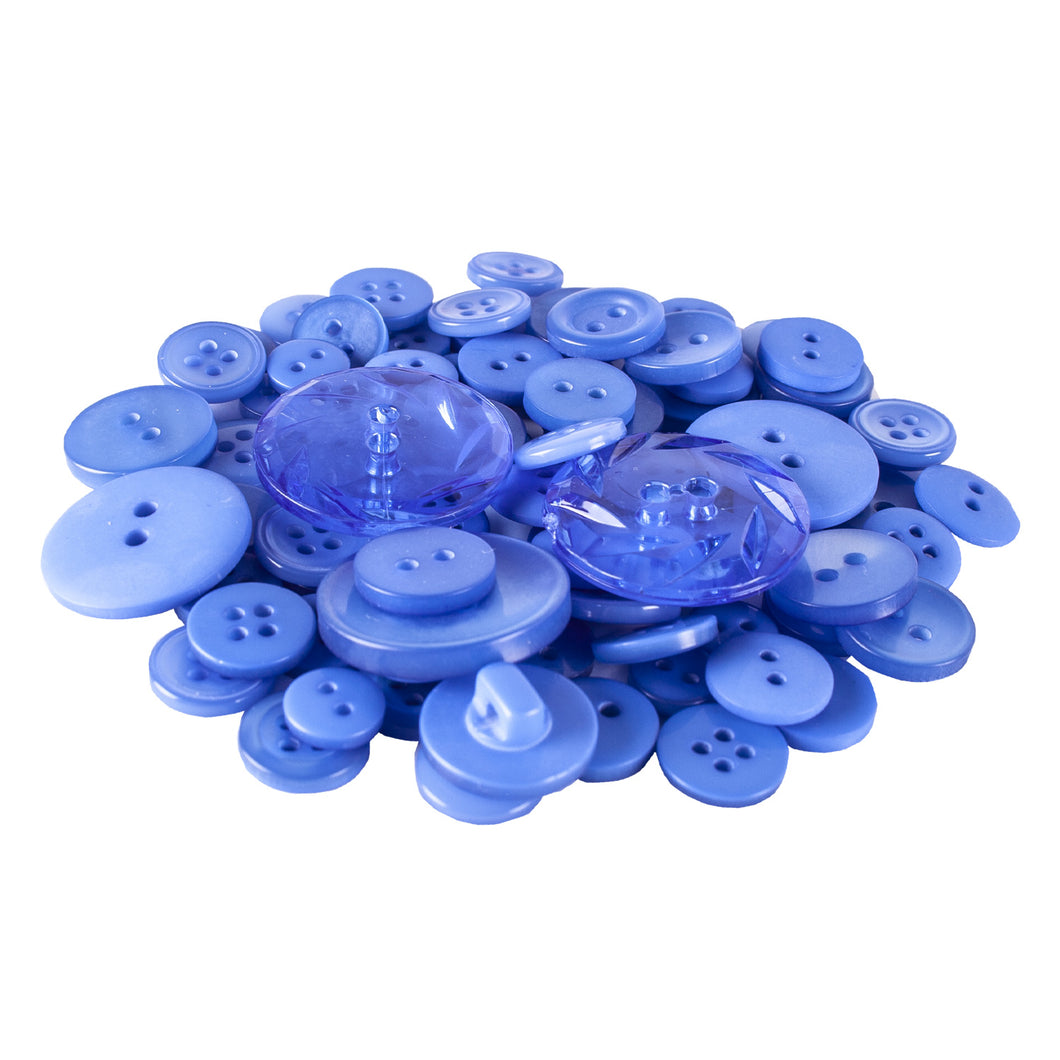 Blue Coloured Buttons