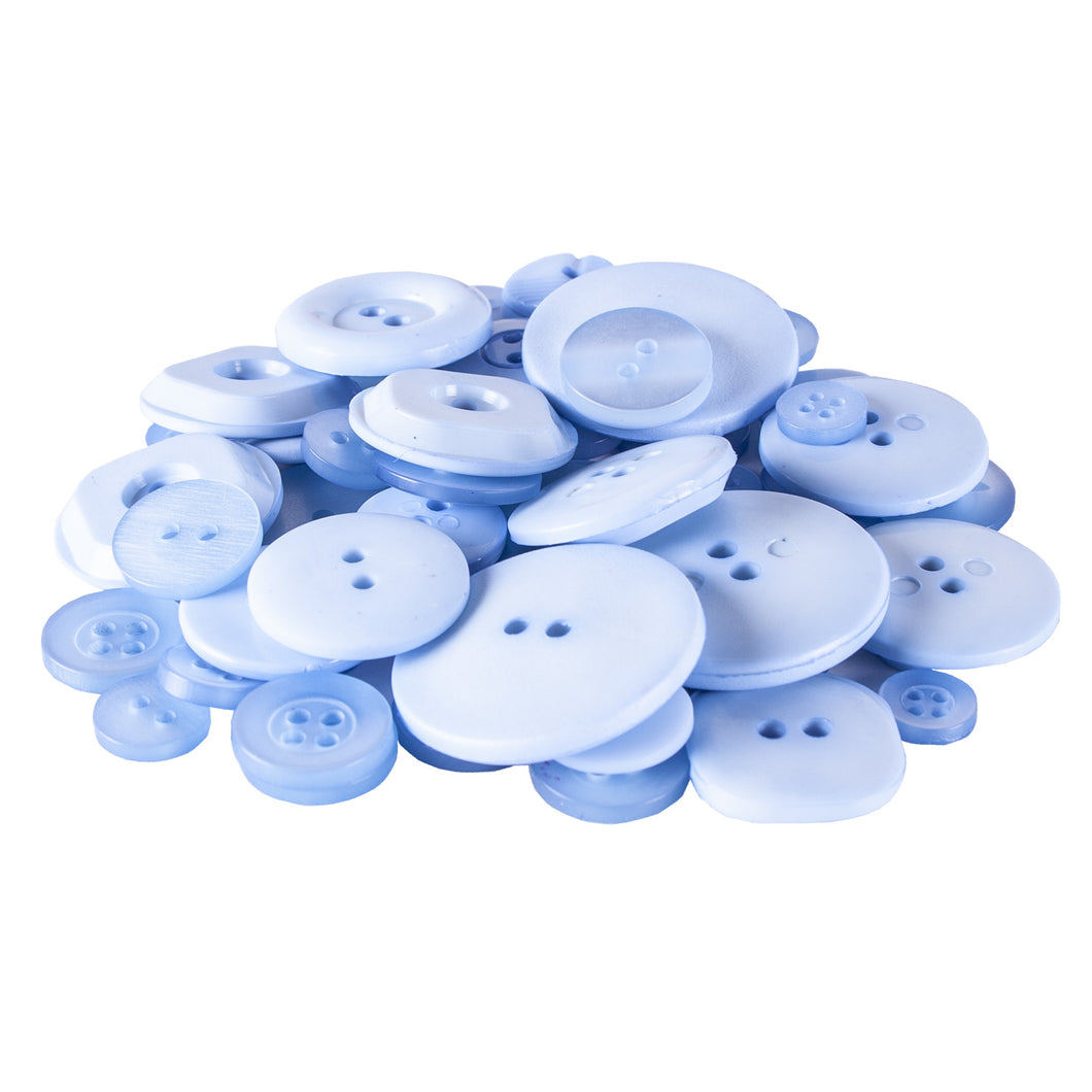 Light Blue Coloured Buttons