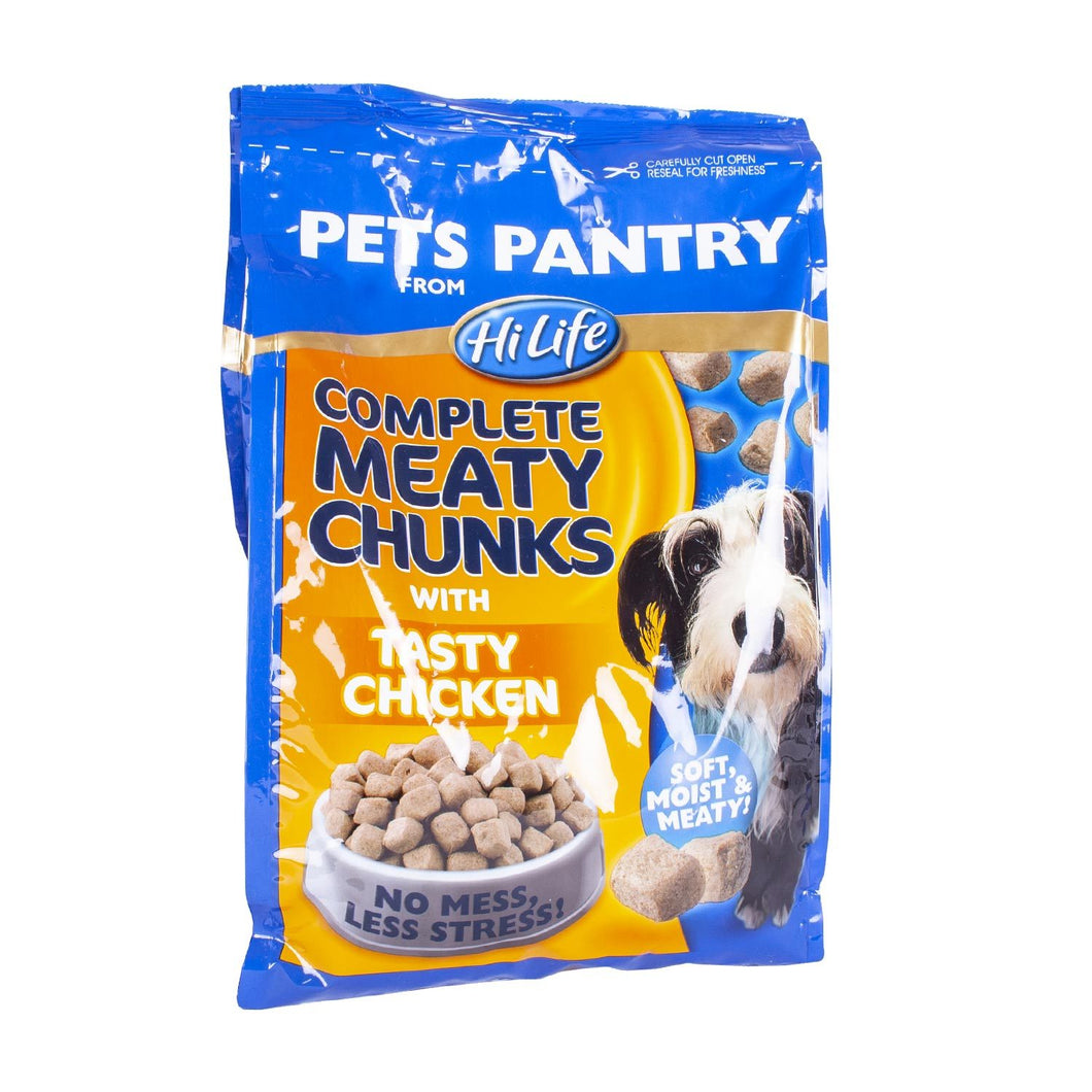 Hi Life Pets Pantry Complete Meaty Chunks With Chicken 1kg