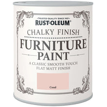 Load image into Gallery viewer, Chalky Finish Furniture Paint 750ml Coral